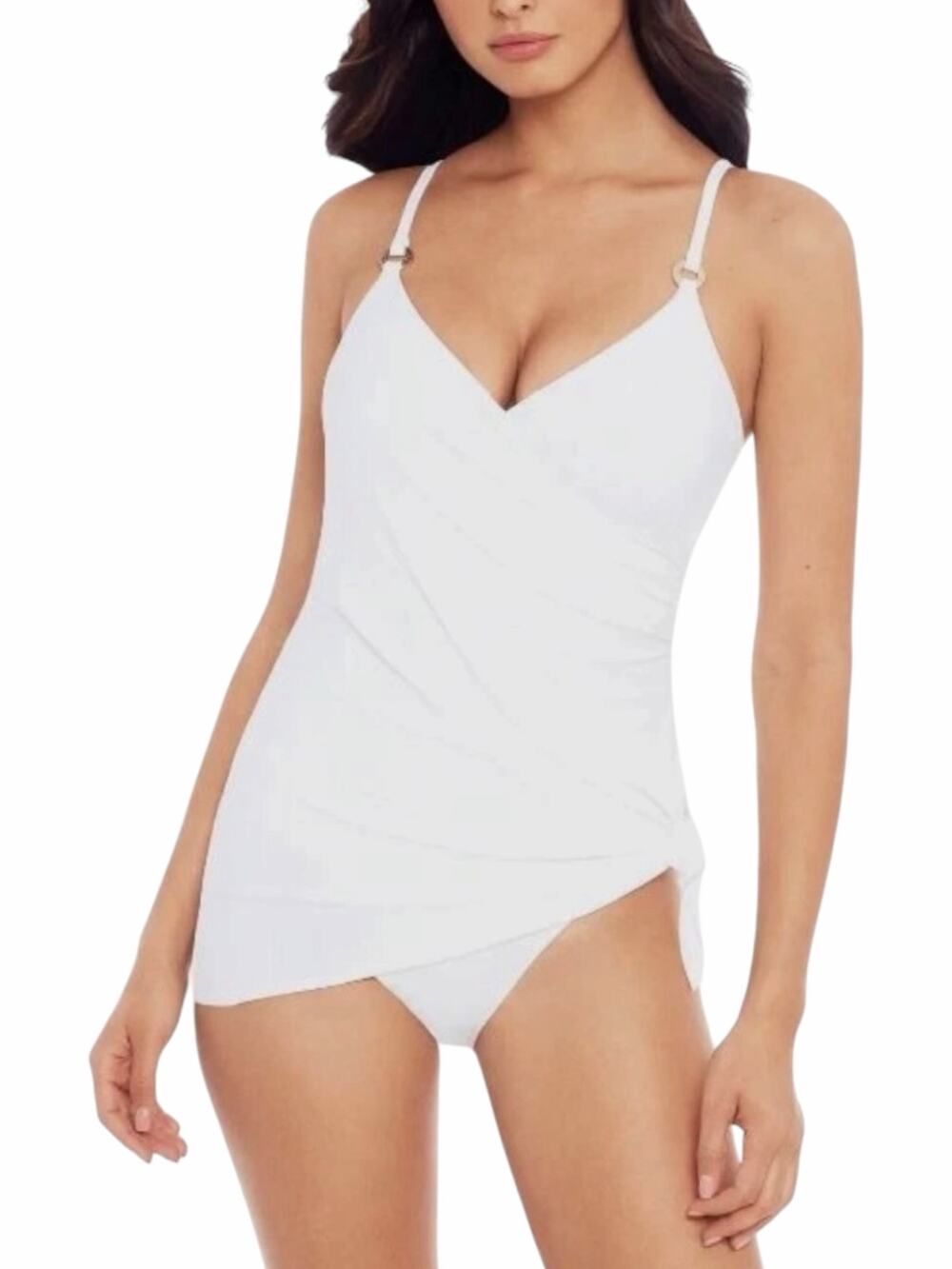 Magicsuit Put A Ring On It Swimsuit 16 NWT Underwire Tummy Control White